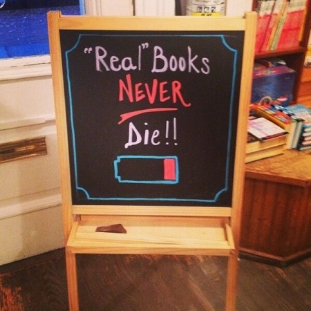 Real books never die